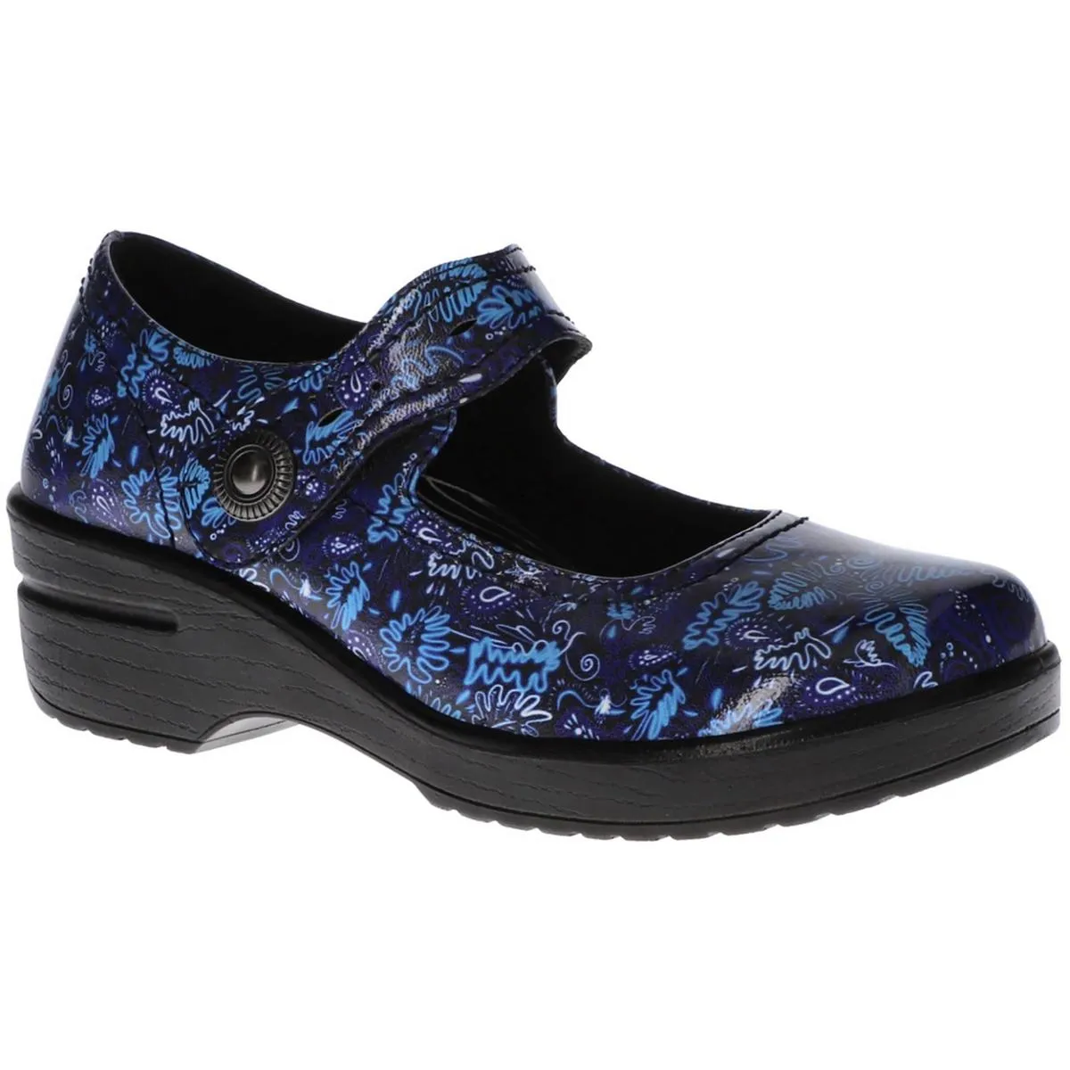 Womens Patent Slip Resistant Work and Safety Shoes