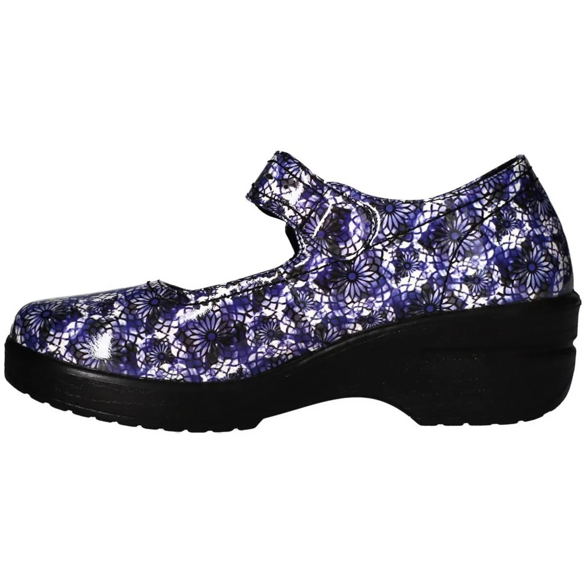 Womens Patent Slip Resistant Work and Safety Shoes