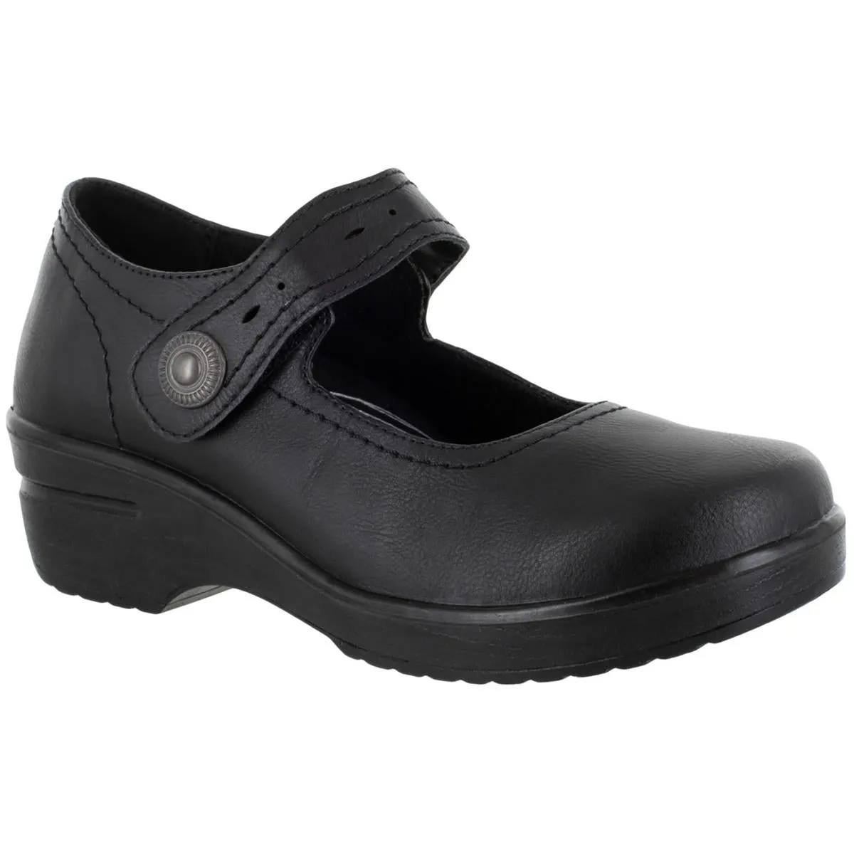 Womens Patent Slip Resistant Work and Safety Shoes