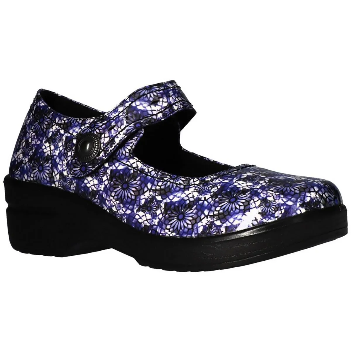 Womens Patent Slip Resistant Work and Safety Shoes
