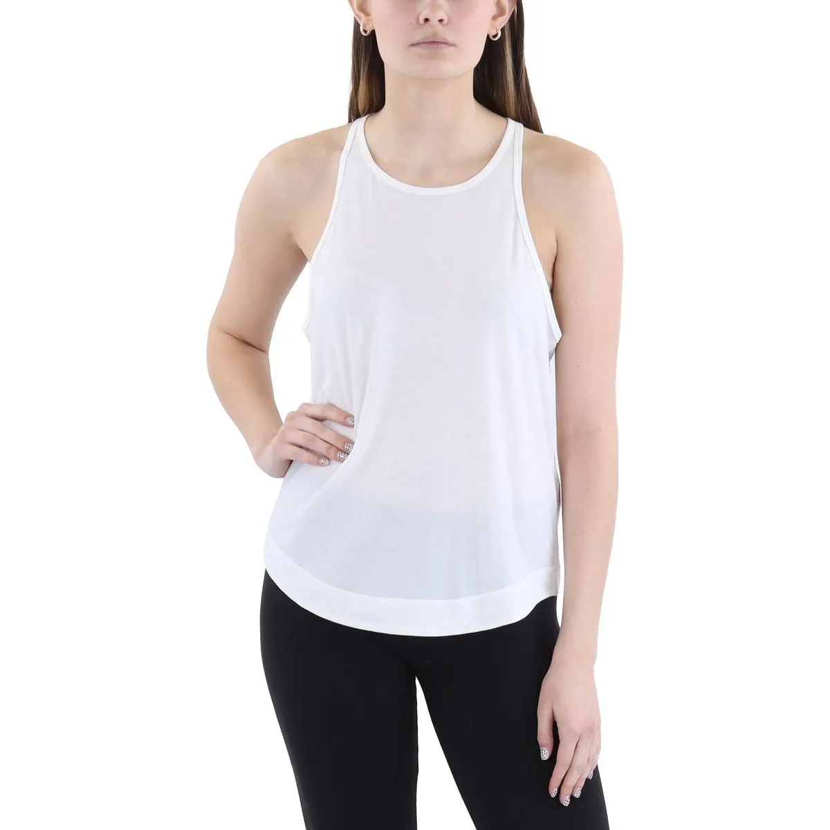 Womens Racerback Polyester Tank Top