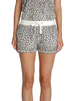 Womens Ribbed Knit Flat Front Tie-Waist/Belted