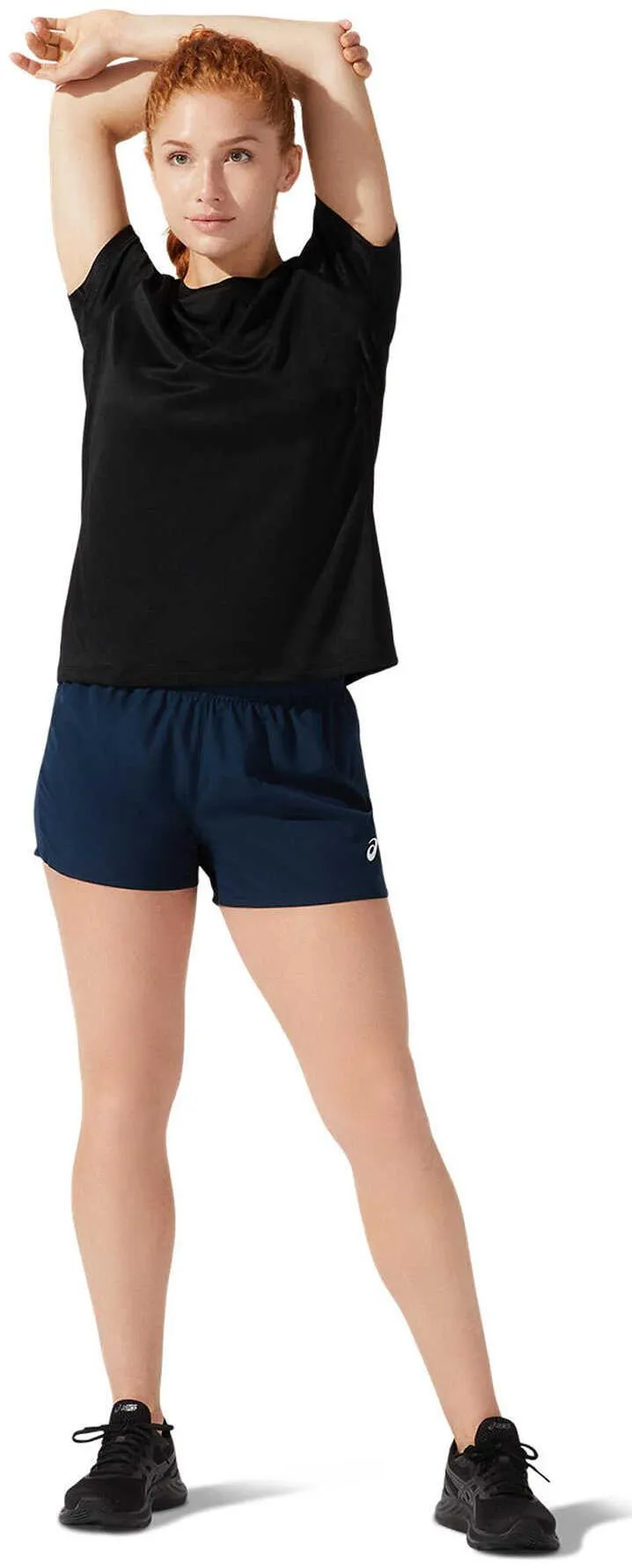 Women's Silver Short Sleeve Top