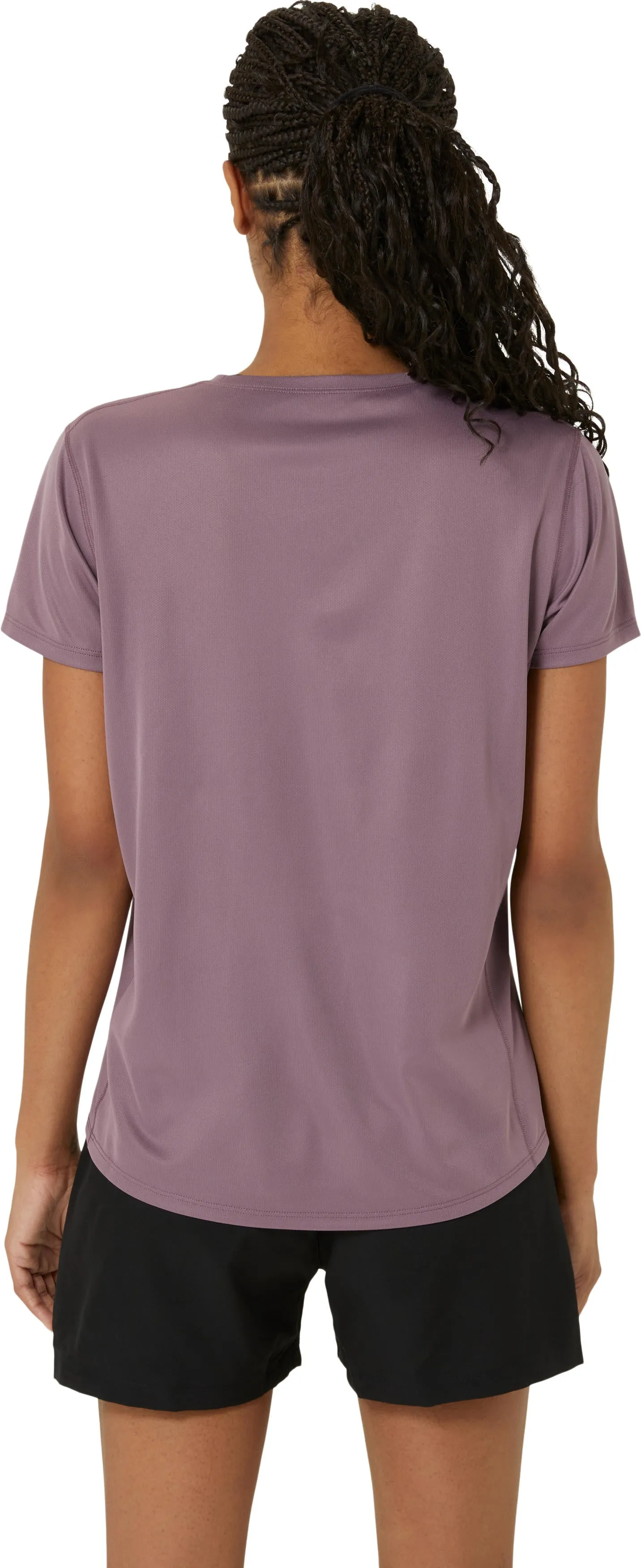 Women's Silver Short Sleeve Top
