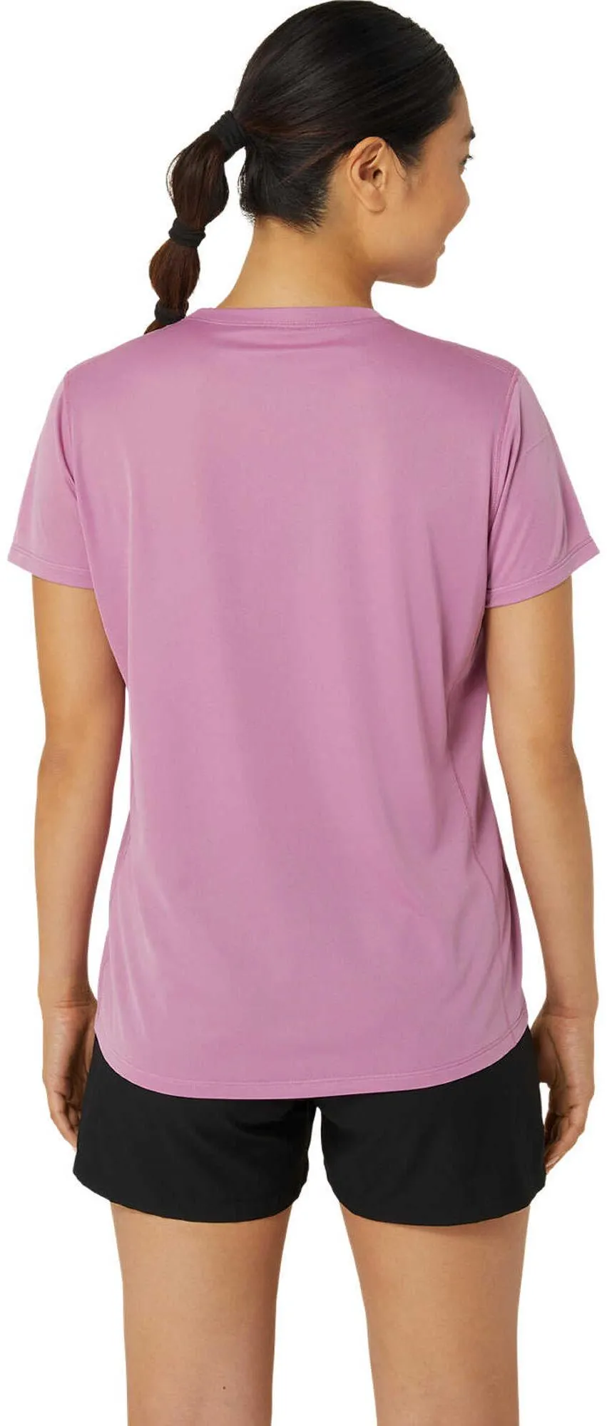 Women's Silver Short Sleeve Top