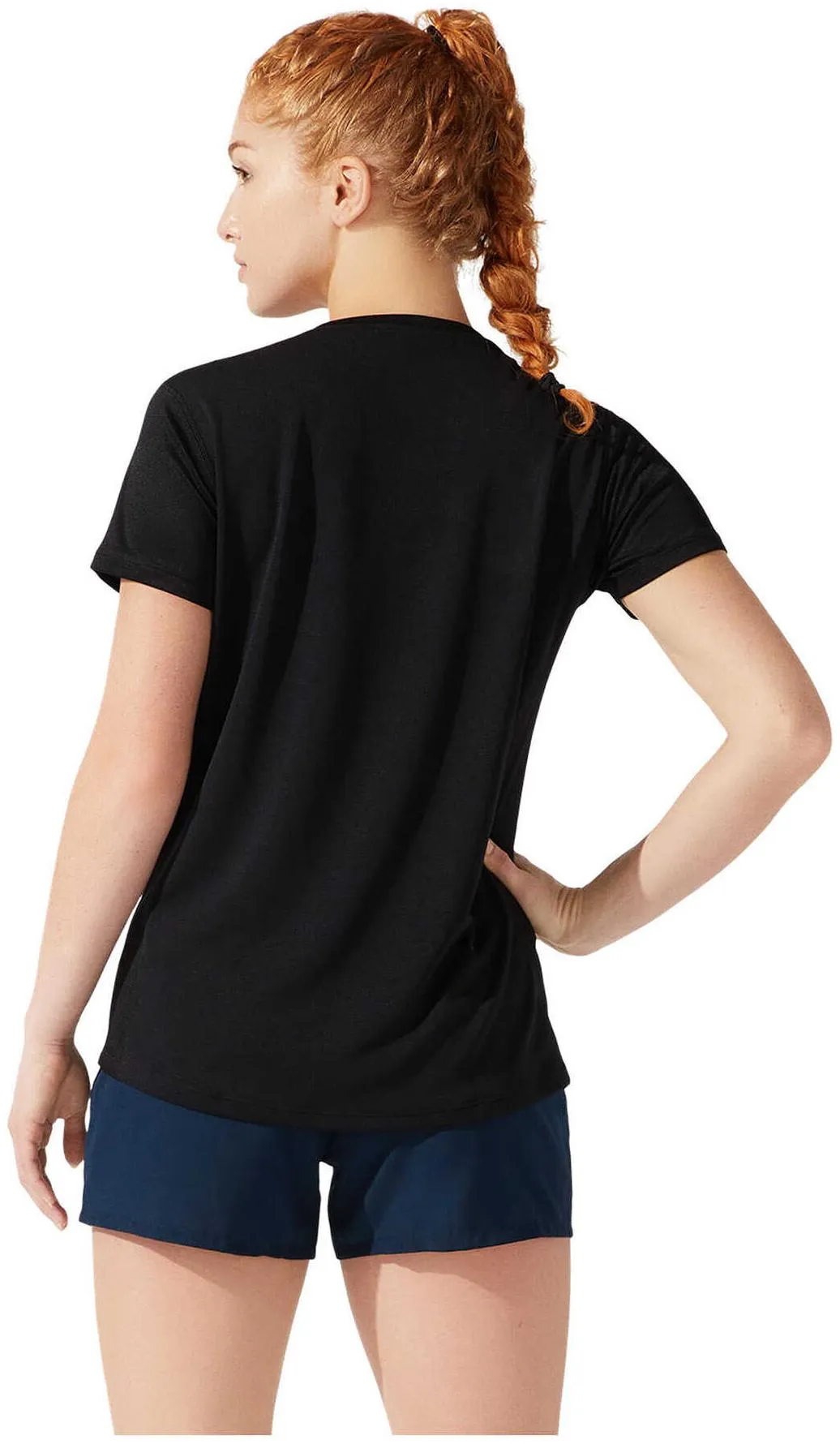 Women's Silver Short Sleeve Top