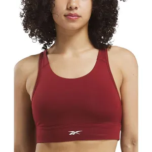 Womens Solid Polyester Sports Bra
