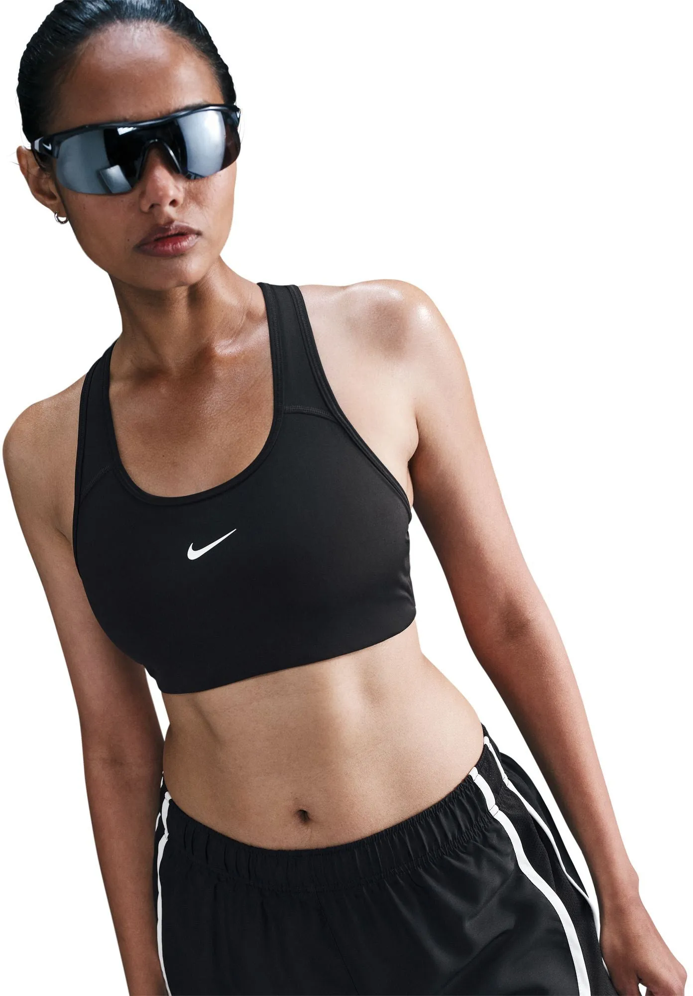 Women's Tempo Dri-FIT Mid-Rise Brief-Lined Running Shorts