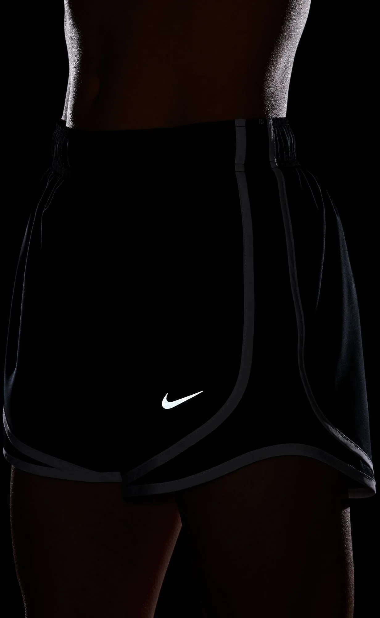 Women's Tempo Dri-FIT Mid-Rise Brief-Lined Running Shorts