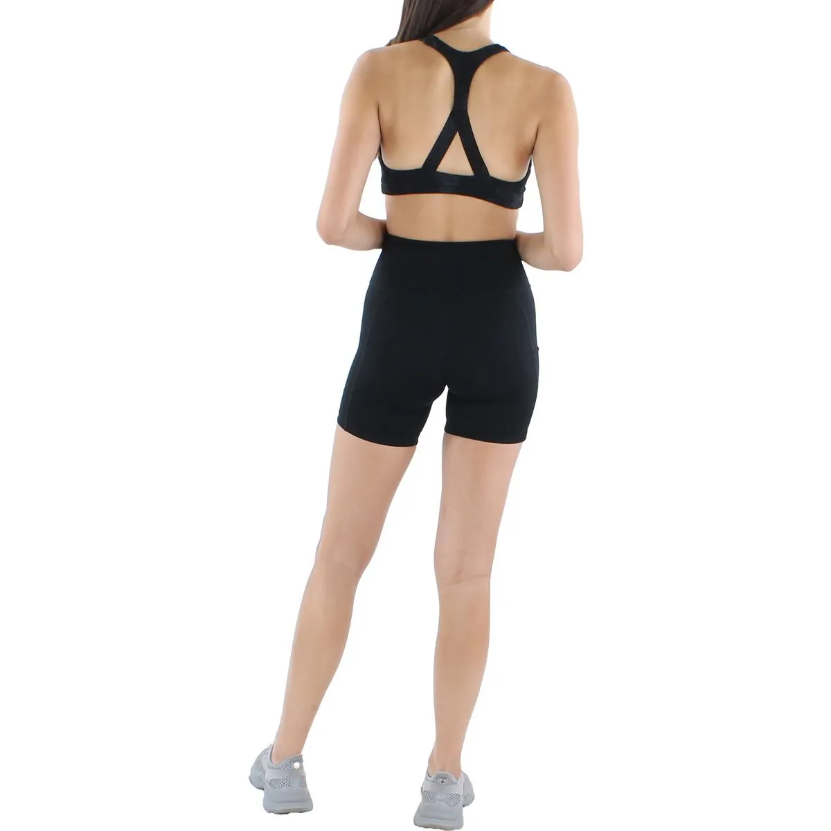 Womens Tie-Dye Racerback Sports Bra