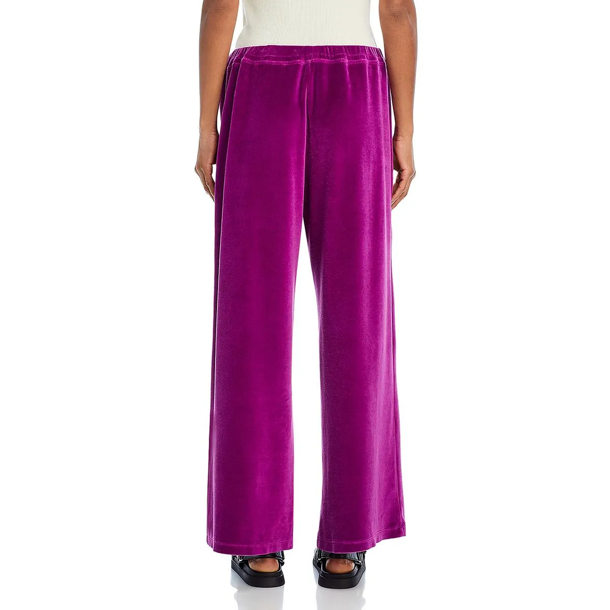 Womens Velour Pull On Sweatpants