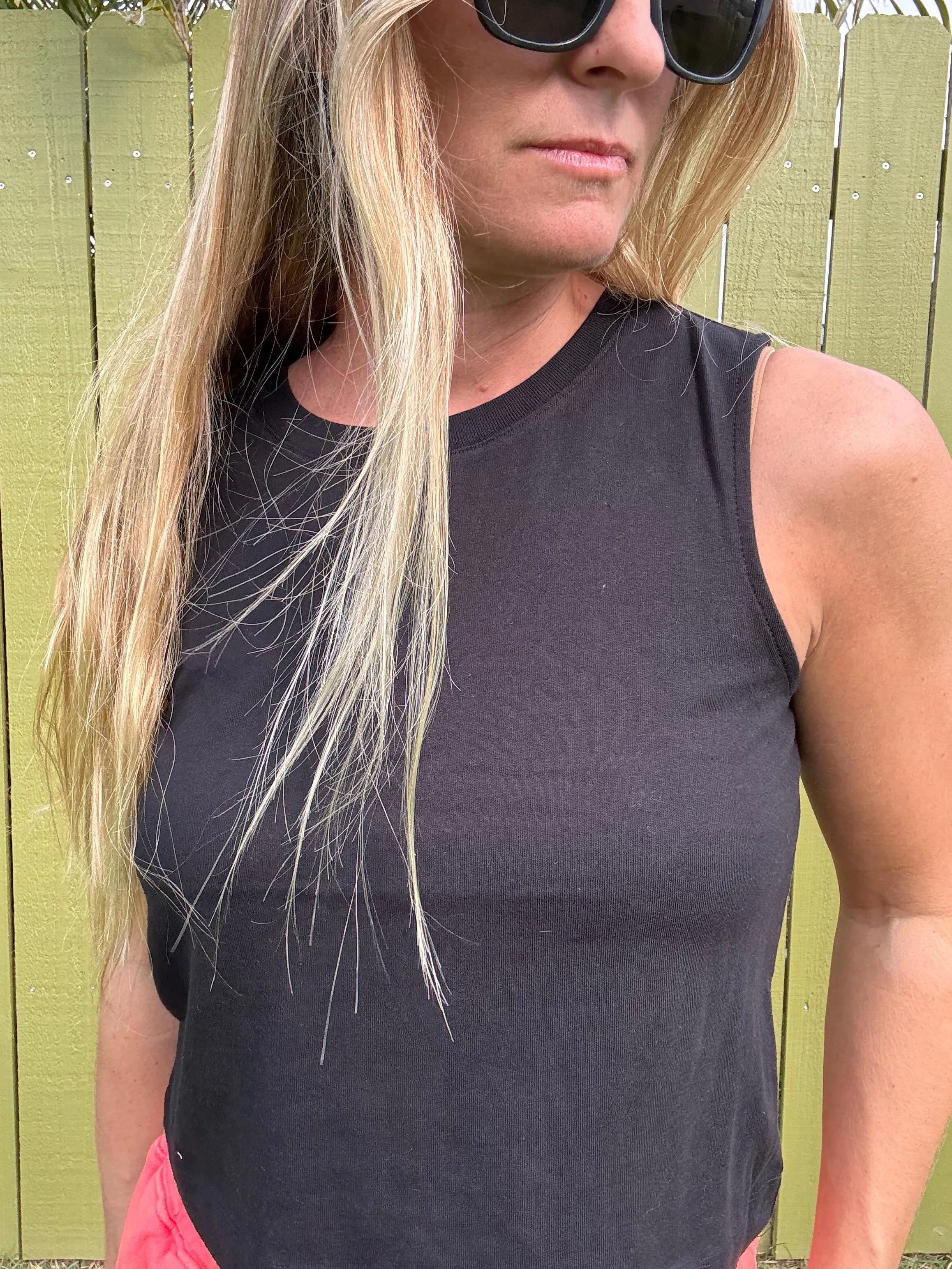 ZSUPPLY Sloane Jersey Muscle Tank - True Black