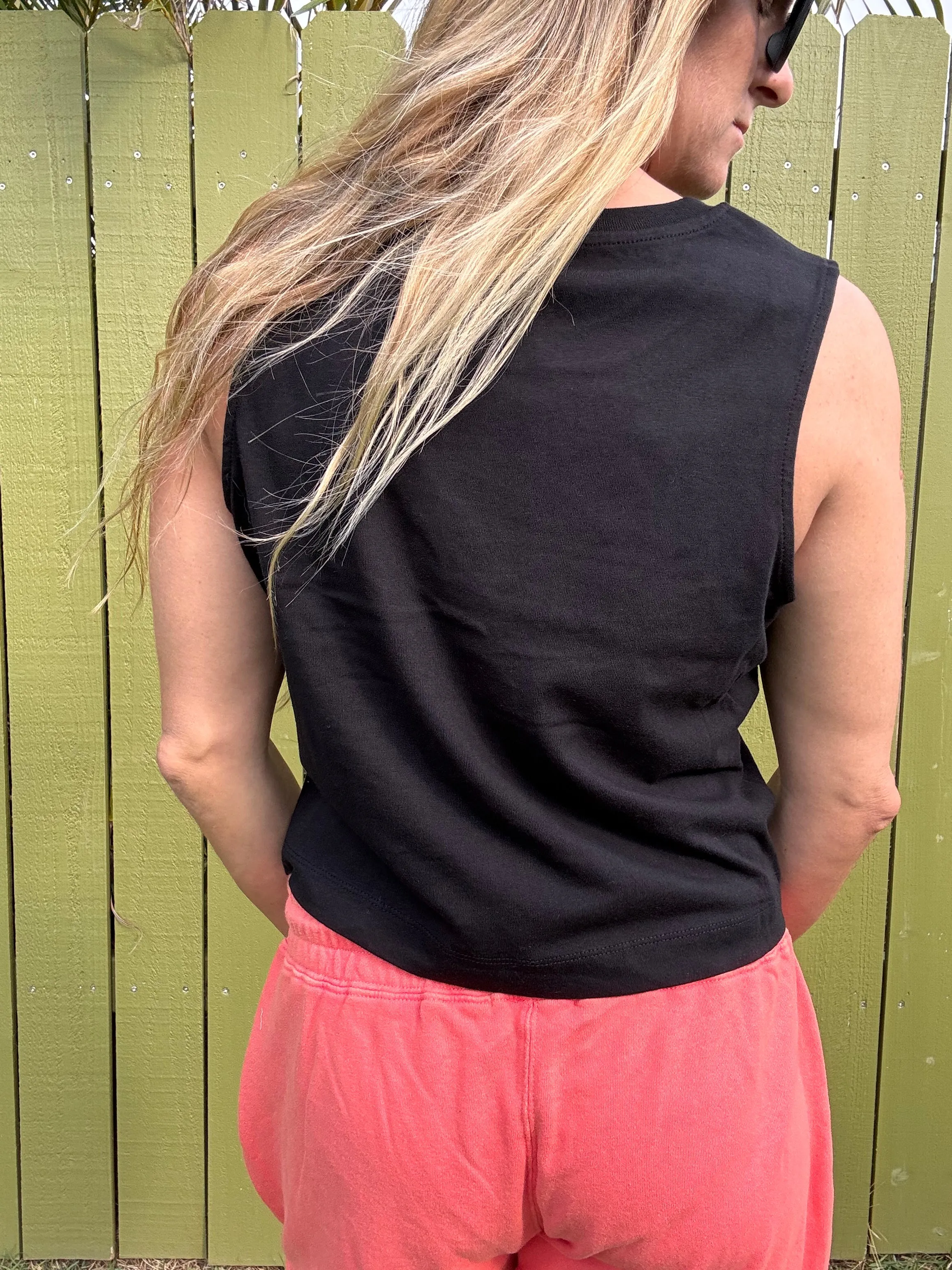 ZSUPPLY Sloane Jersey Muscle Tank - True Black